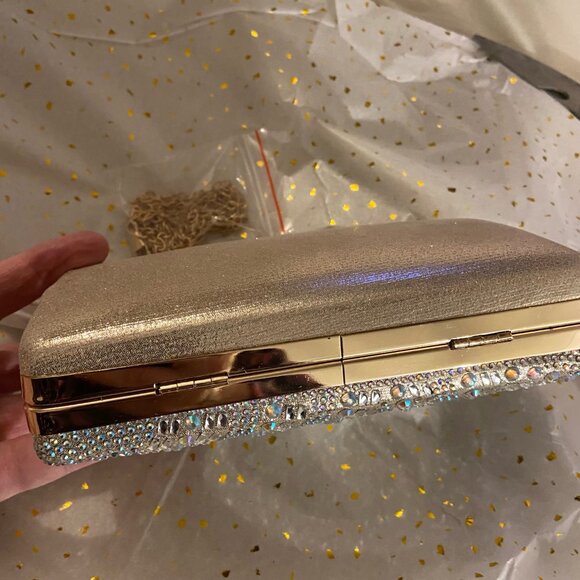 Lauren Lorraine crystal evening clutch — a luxury-style handbag - Picture 5 of 5